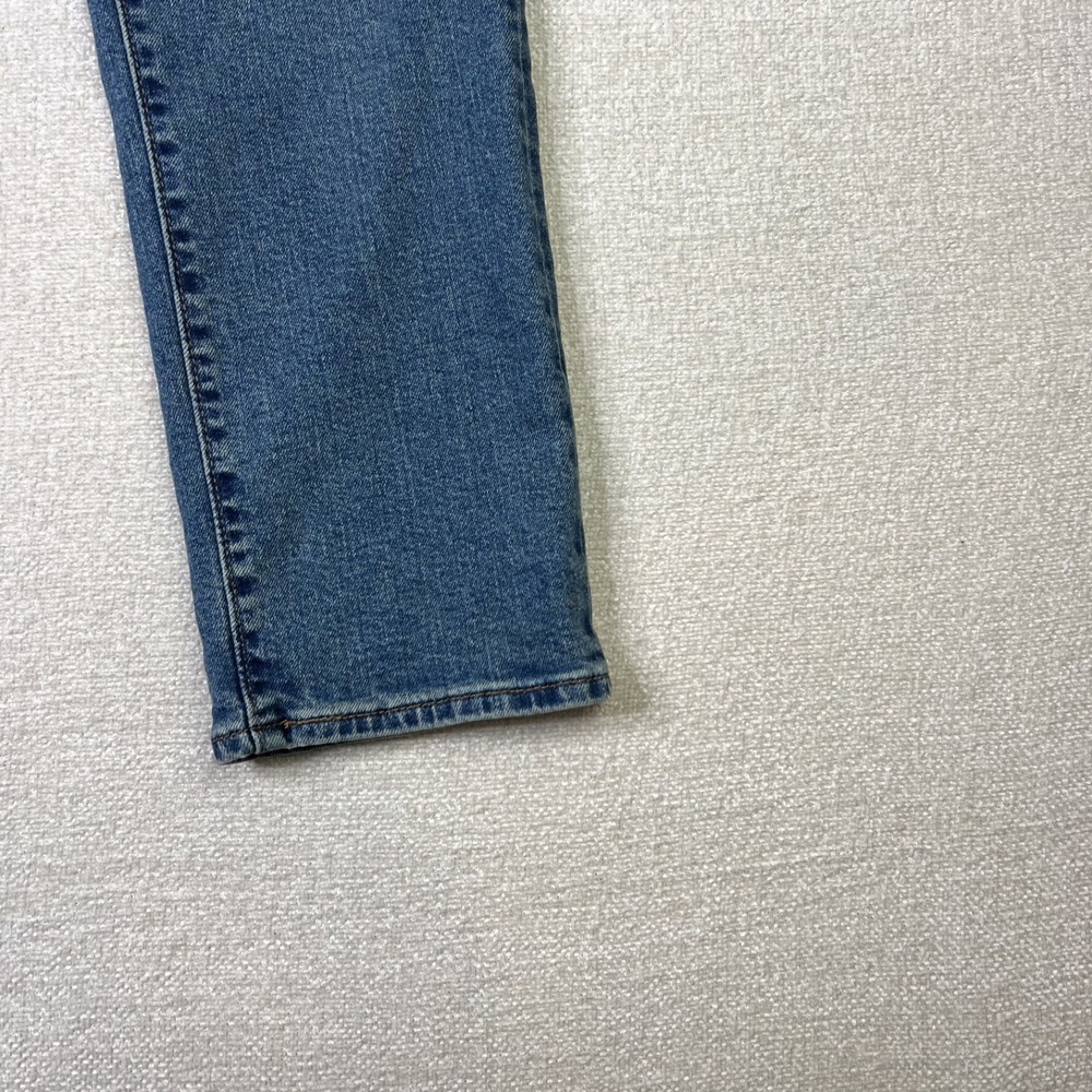 Levis Jeans Womens 29 Blue Med Wash Wedgie Straight High Rise Button Fly Denim - Picture 6 of 11